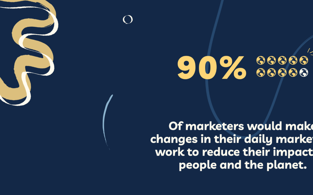 90% of marketers are ready to rewire their work for the planet